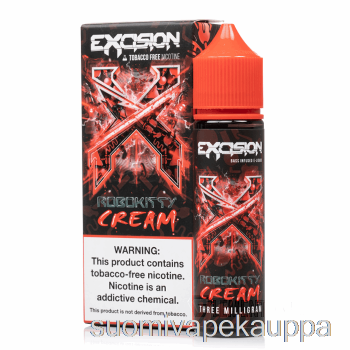 Vape Kauppa Robokitty Cream - Excision - Alt Zero - 60ml 0mg